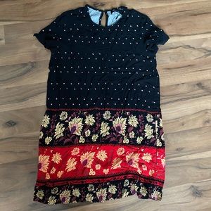 Mink pink t shirt dress medium